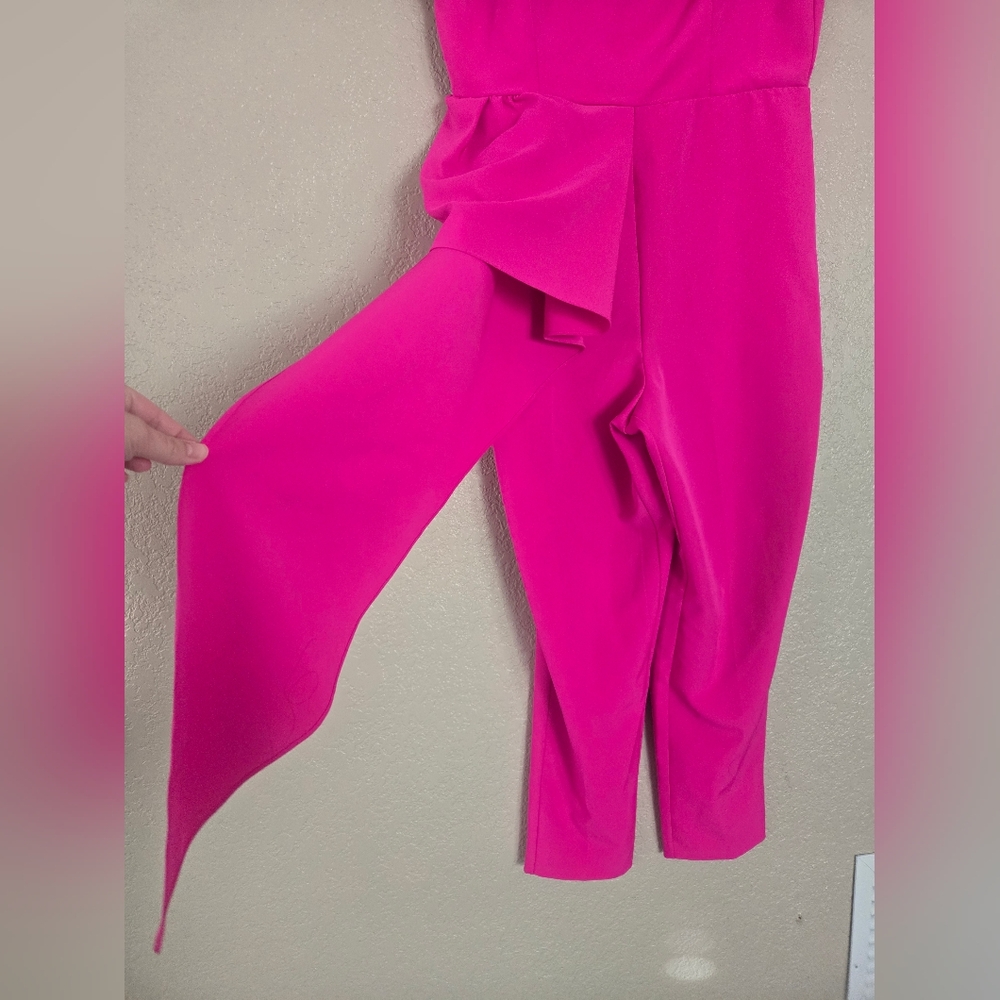 NWOT, NY&C Strapless Pink Jumpsuit XL - Picture 6 of 13